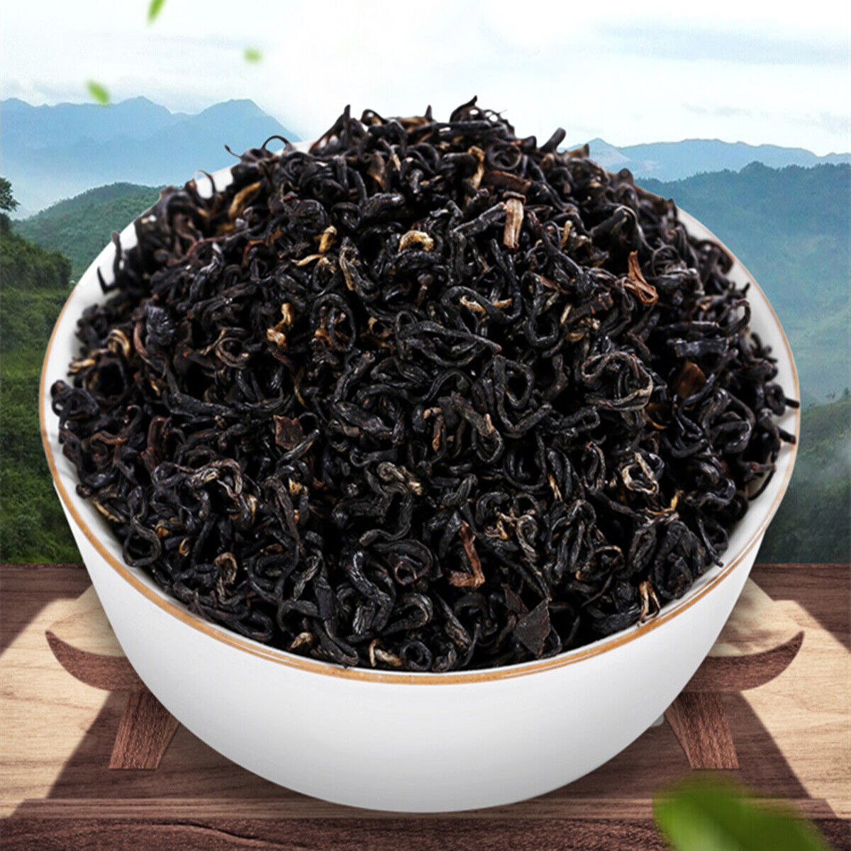 Top Dian Hong Tea Yunnan Red Tea Healthy Drink Kong Fu Black Tea Loose Leaf 250g
