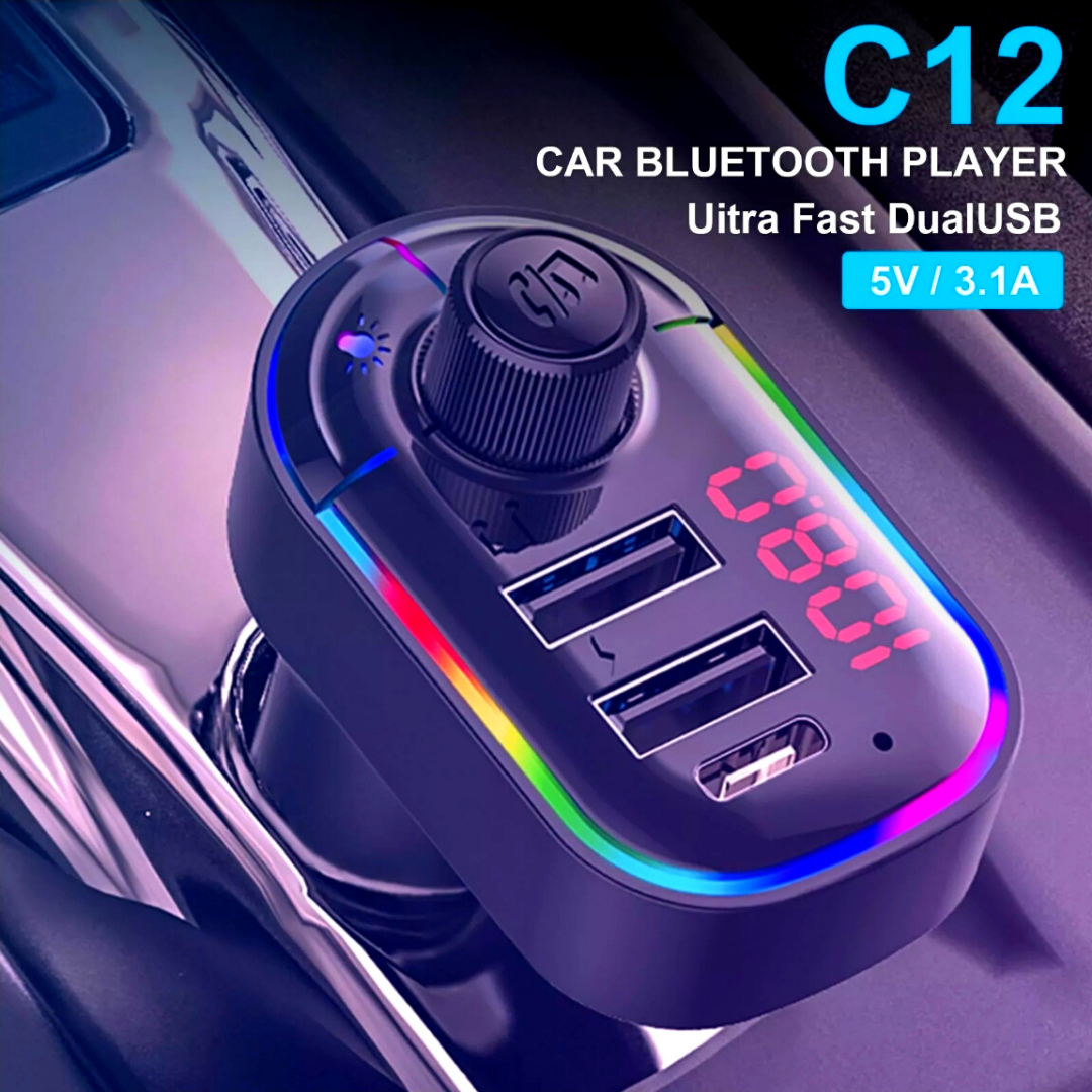 Coche Bluetooth Mp3 Inalambrico Autos kits para Adaptador de Radio Transmisor FM