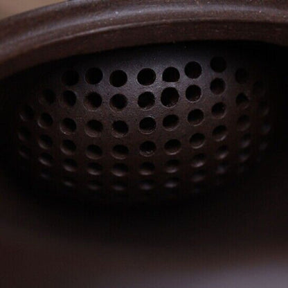 Xishi Pot Real Yixing Zisha Purple Clay Tea Pot Marked Ball Shaped Infuser Holes