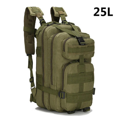 60L 25L Tactical Backpack Men Travel HikingTrekking Outdoor Bag Men's Backpacks