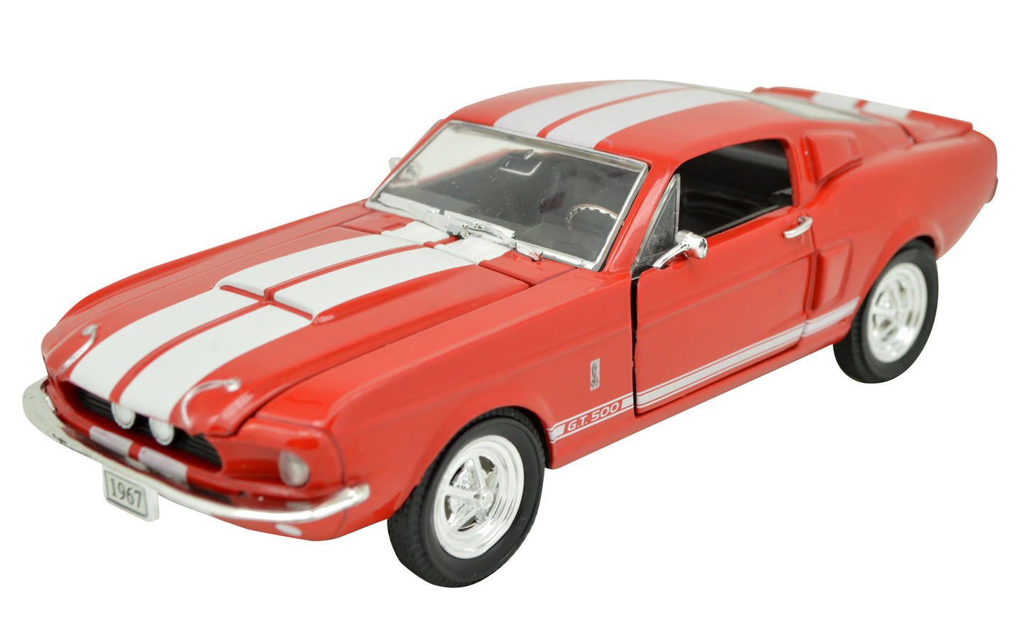 Arko 1:32 Ford Shelby GT500 1967 Red Metal Car Model DieCast Model Toy