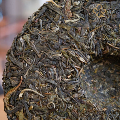 357g Premium Raw Puer Tea Cake Bohetang Yunnan Ancient Mountain Spring Aroma Tea