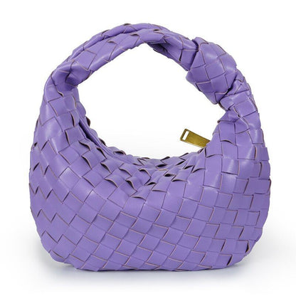 Golden Zipper Bag Synthetic Leather Tote Shoulder Bag Crossbody Handbag 26*24 CM