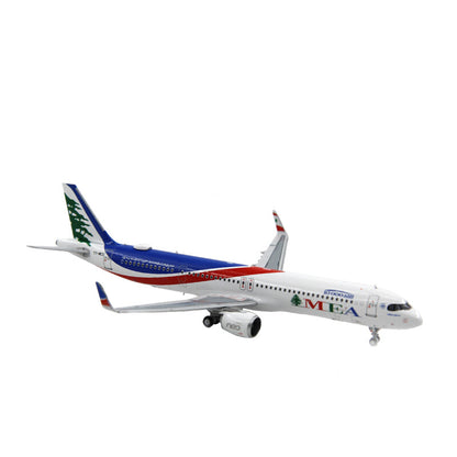 PandaModel MIDDIE EAST AIRLINES MEA A321 neo T7-ME3 1/400 diecast plane model