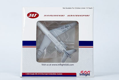 1:500 InFlight JAT Sud SE-210 Passenger Plane Airplane Diecast Aircraft Model