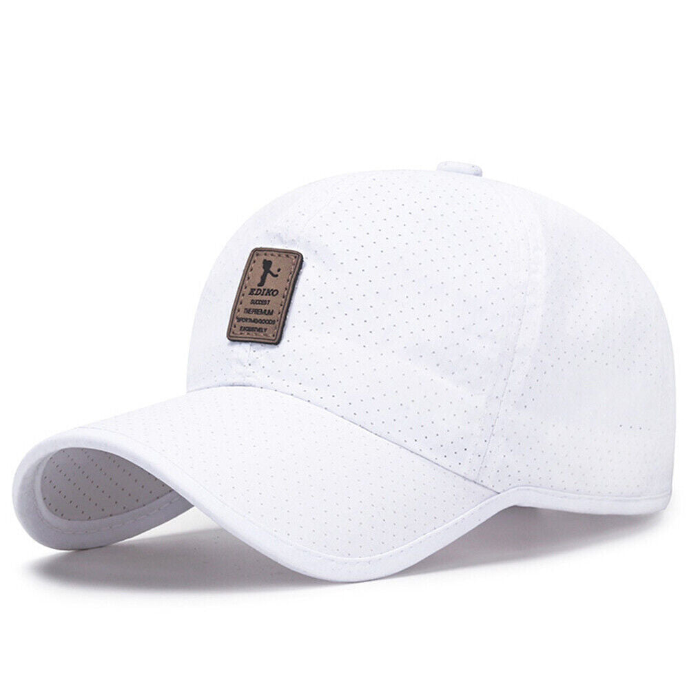 Summer Snapback Quick Dry Mesh Baseball Cap Outdoor Golf Breathable Hat Unisex