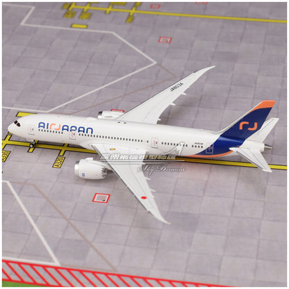 1:400 JC Wings AIR JAPAN BOEING 787-8 Passenger Airplane Diecast Aircraft Model