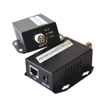 2PCS/Set Durable Metal Network Rj45 BNC IP Over Coaxial Extender Accessories