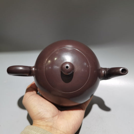 Chinese Yixing Purple Clay Teapot Zisha Ceramic Handmade Household Teaware Rare