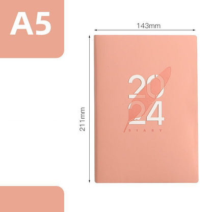 2024 Planner Notebooks A5 Agenda Journals Kawaii Notepad Diary Weekly To Do List