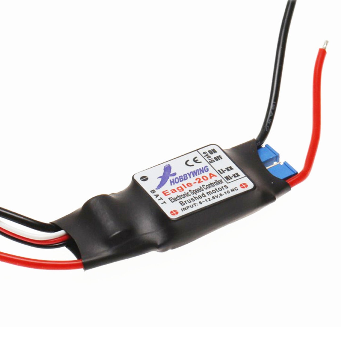 RC Airplane Plane Brushed Motor ESC For Hobbywing Eagle Burst 25A up to 10 Secs