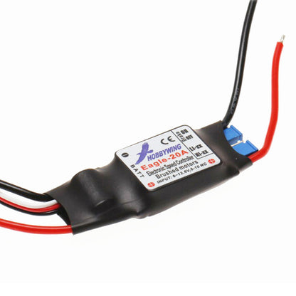 RC Airplane Plane Brushed Motor ESC For Hobbywing Eagle Burst 25A up to 10 Secs