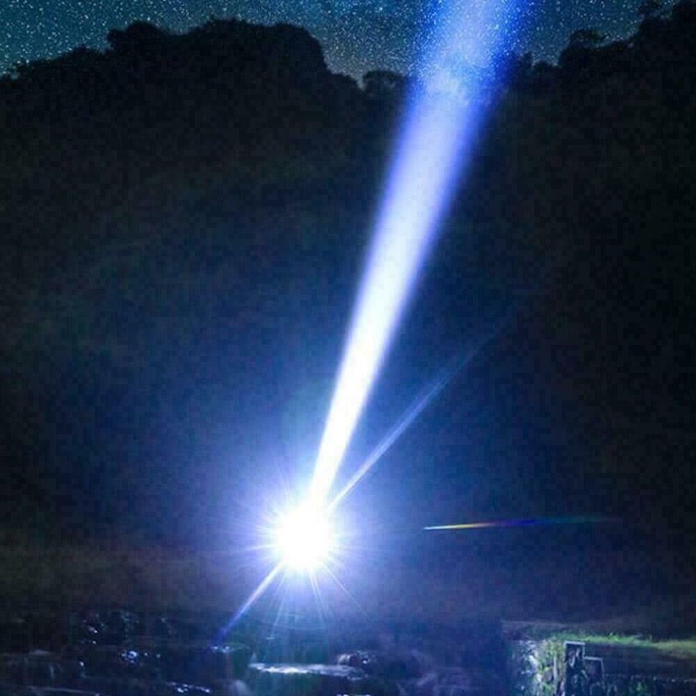 Linterna LED tactica Recargable Linternas Alta Potencia de Casa Batería Poderoso