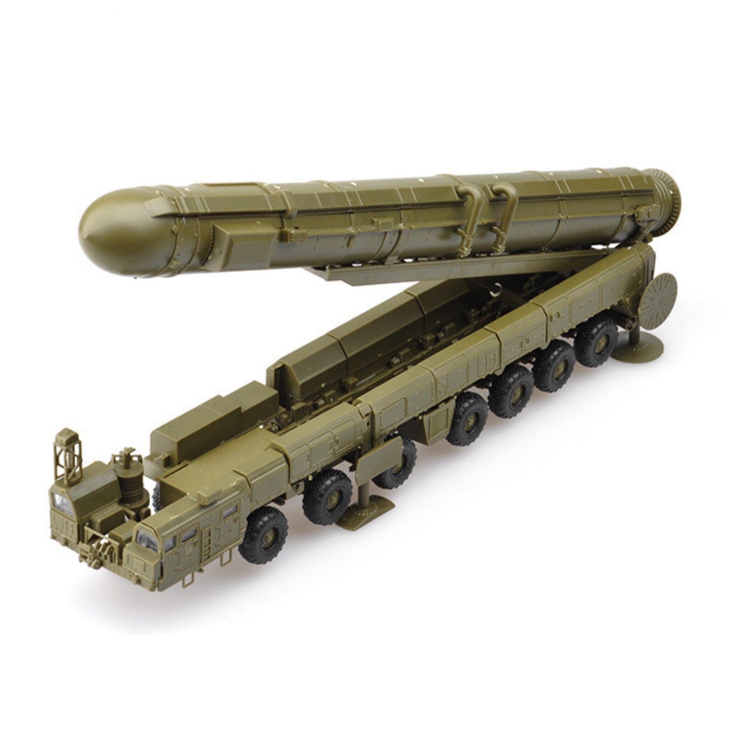 1:72 RT-2PM2 Sickle B Missile Launcher Vehicle 4D Model DIY Military Collection