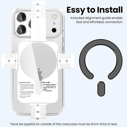 For Magsafe Sticker, Magnetic Ring Magnet, 2 Pack Universal Magsafe Ring Adapter
