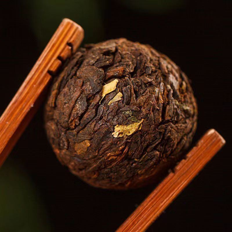 500g Yunnan Pu-erh Cooked Tea Glutinous Rice Fragrance Puerh Tuocha Ripe Pu'er