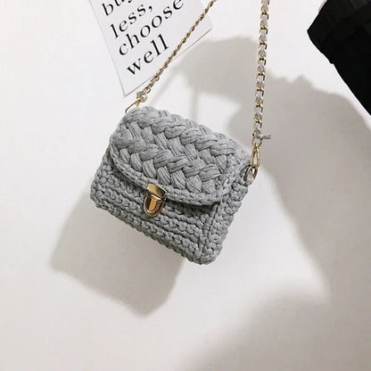Women's Bag Woven Tote Bag Ladies Single Crossbody Bags Women Shoulder Bags