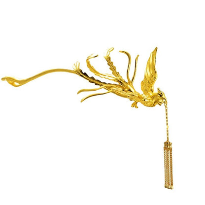 New Bride Phoenix Hairpin Ancient Style Han Costume Retro Wedding Headdress