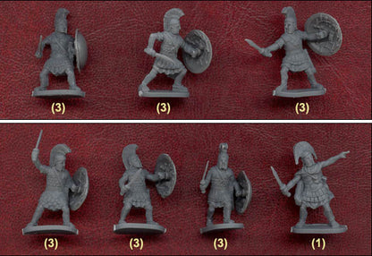 Greek Warriors Hoplite 1/72 Soldiers Figures model Kit CAESAR