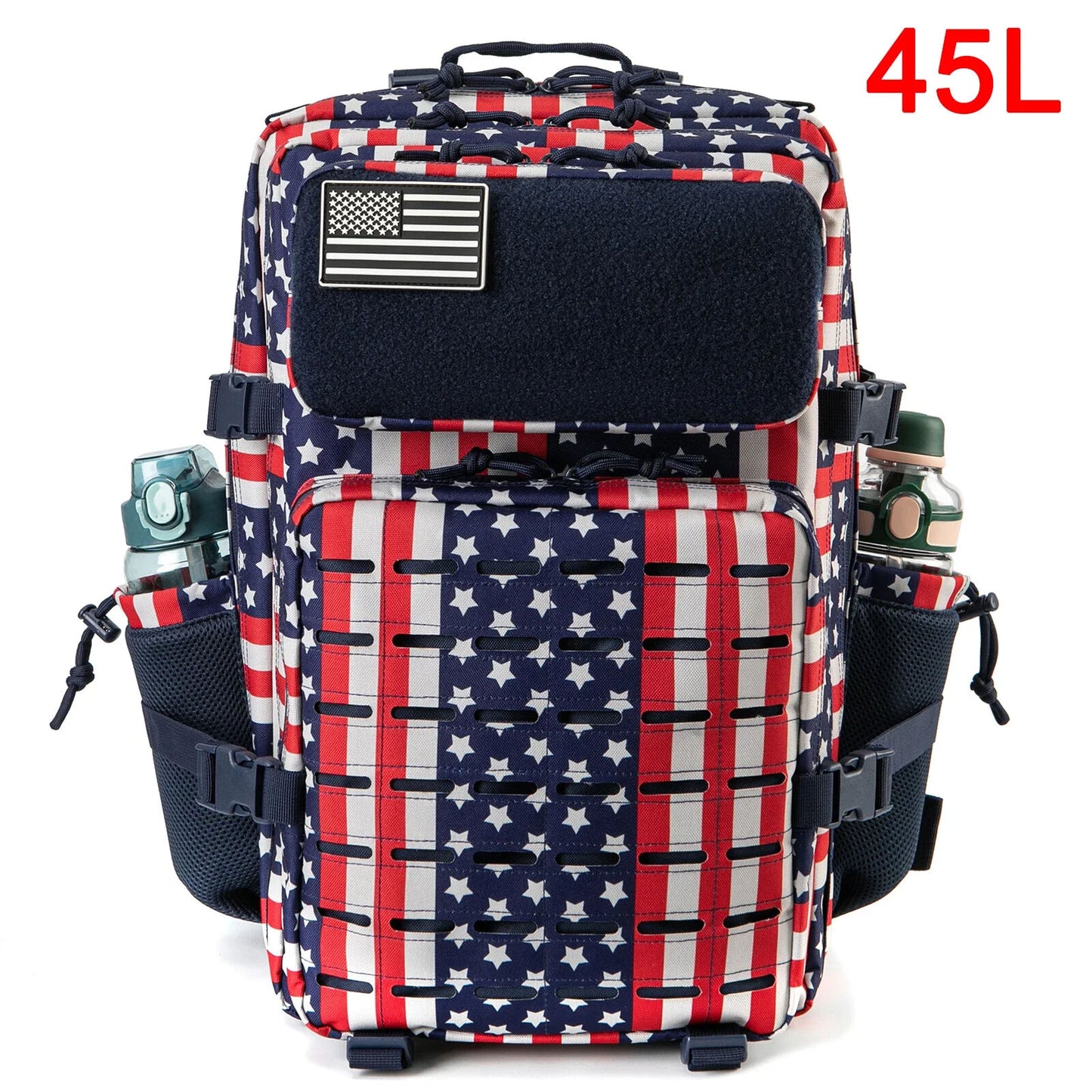Military Tactical Backpacks Men Army Daypack Bag Gym Rucksack Dual Cup Holders