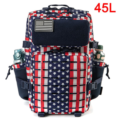 Military Tactical Backpacks Men Army Daypack Bag Gym Rucksack Dual Cup Holders