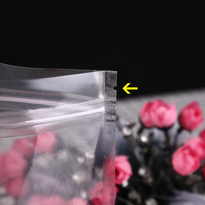 Resealable Stand Up Bags Clear Plastic Self Seal Bag Food Pouches Packaging