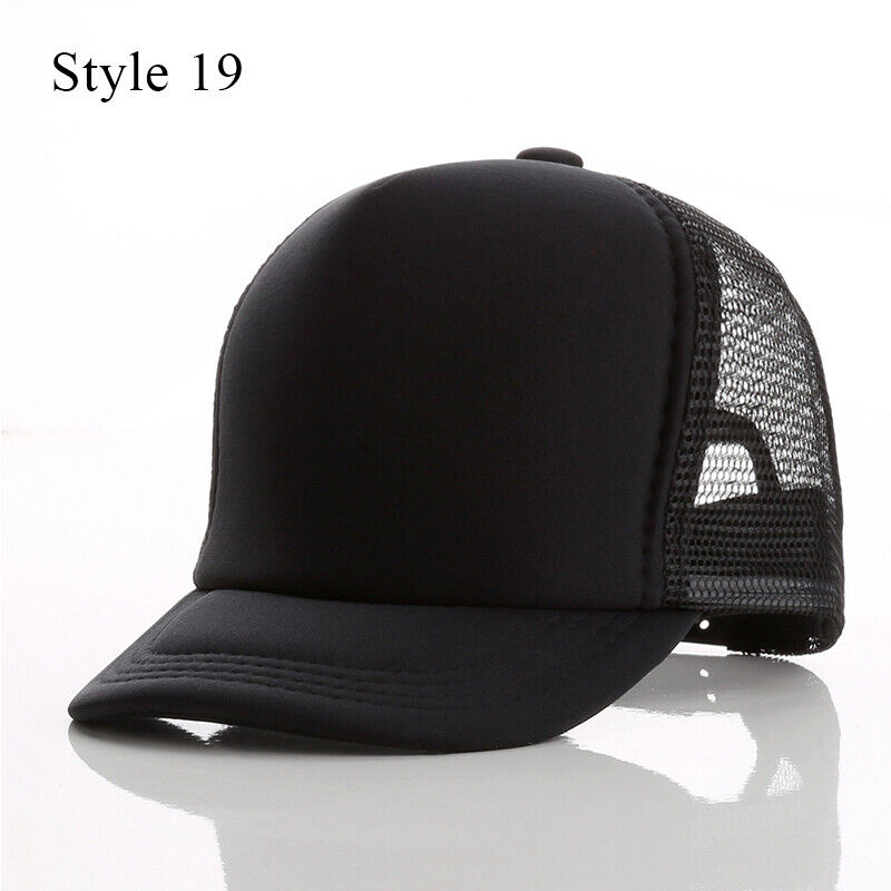 Parent-child Sun Hats Travel Soild Color Caps Baseball Caps Children Classic