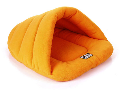 Cave Crate Cozy Warm Winter Bed House Sleeping Bag Plush Mat Pet Dog Cat Puppy