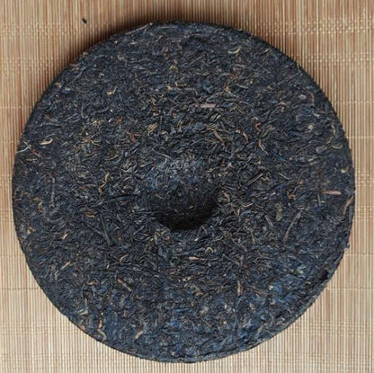 Liu Pao Tea Cake Guangxi Wuzhou Specialty Ancient Tree Liu Bao Dark Tea 500g