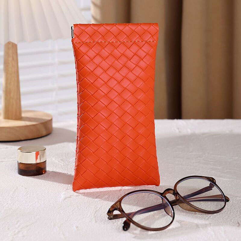 Woven Glasses Storage Bag Glasses Pouch Sunglasses Box Eyewear Protective Cover