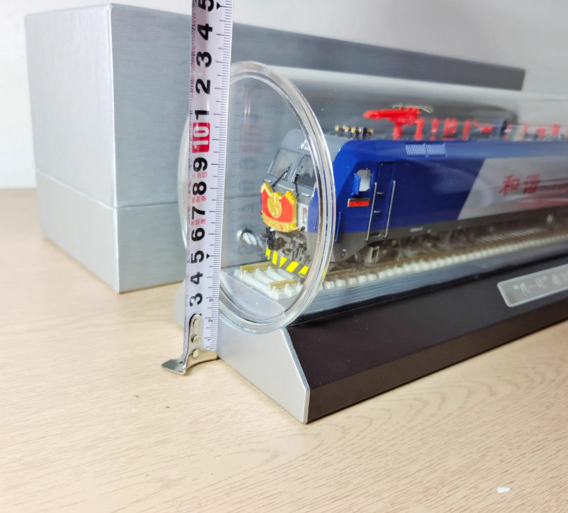 1:64 40CM HXD1C1927 Bayi Electric Locomotive Railway Track Train Diecast Model