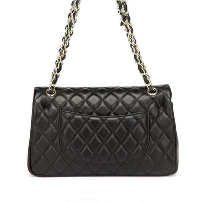 Timeless Women's Leather Tote Quilted Crossbody Shoulder Bag Flap Chain Bag