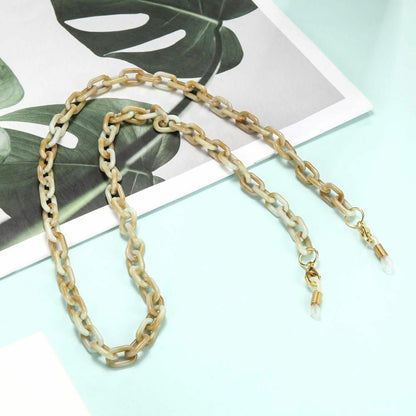 Acrylic Chain Face Mask Necklace Glasses Sunglasses Straps Women Men Neck Holder