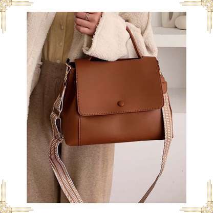 Women Fashion LEATHER Shoulder Crossbody Handbag Casual Luxury Female Tote Bag