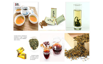 Super Popular 24 Bags Chinese Famous Tea,including Black/Green/Jasmine Tea