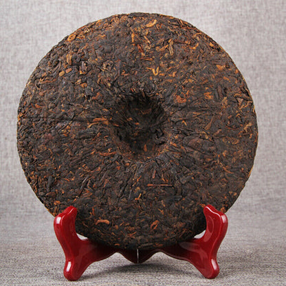357g Jingmai Ancient Tree Tea Yunnan Big-leaf Tea Jing Mai Chun Xiang Ripe Tea
