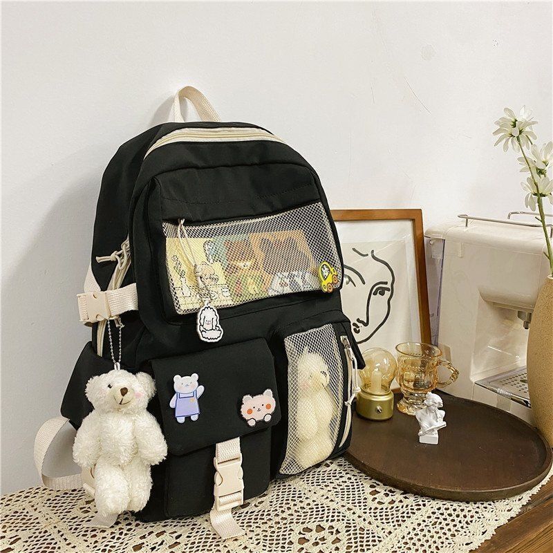 Large Capacity Backpacks Students Bag Waterproof School Traveling Bag 32*13*43CM