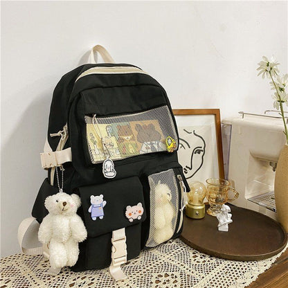 Large Capacity Backpacks Students Bag Waterproof School Traveling Bag 32*13*43CM
