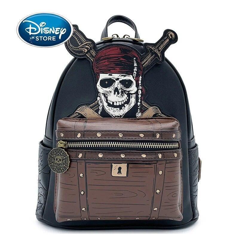 Disney Pirates skull Loungefly Mini Backpack Jack Sparrow shoulder bag backpack