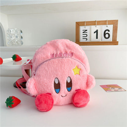 Sanrio Plush Diagonal Straddle Bag Kuromi Melody Makeup Bag