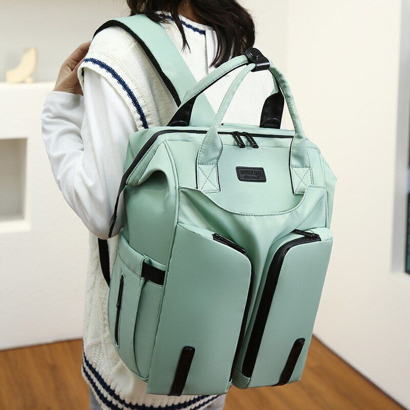 Women Backpacks Multifunction Waterproof Shoulder Bag Large Purse 20-35L Zipper