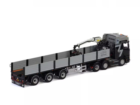 1:50 WSI SCANIA R CR20N 6X2 Gerben Buiter BRICK TRAILER Truck Diecast Model