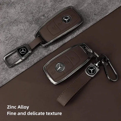 Leather Car Key Case – Premium Full-Cover Protection