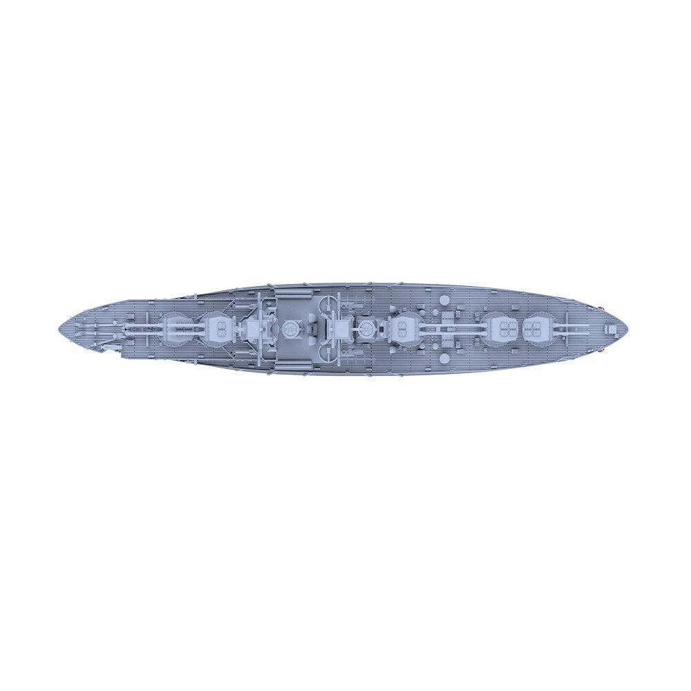 SSMODEL 1/3000 Military Model Kit USN North Dakota Class Battleship BB-29