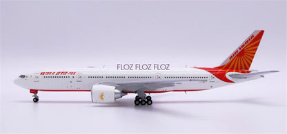 for JC Wings Air India for Boeing B777-200LR VT-AEF 1:400 plane Pre-built Model