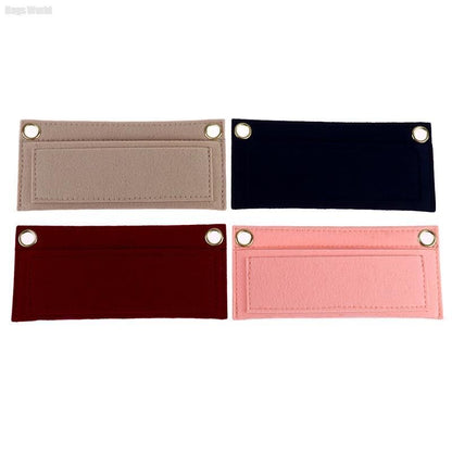 Bag Luxury Insert Organizer Chain Crossbody Bag Handbag Inner Cosmetic Red Black