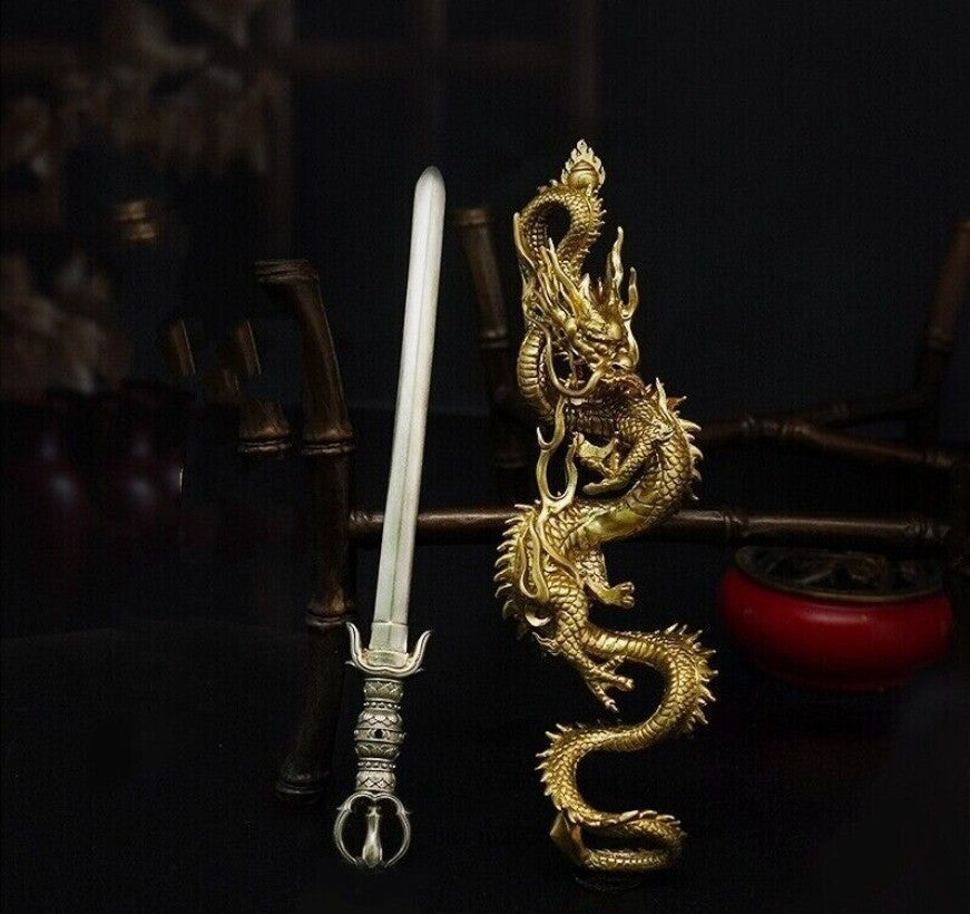 Aryaacalanatha Wisdom Sword Shingon Buddhist Vajra Dorje Dragon Phurba