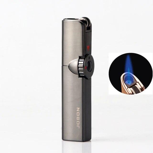 Jobon One Triple Torch Lighter Windproof Gas Butane Jet Flint Lighter 3 Nozzles