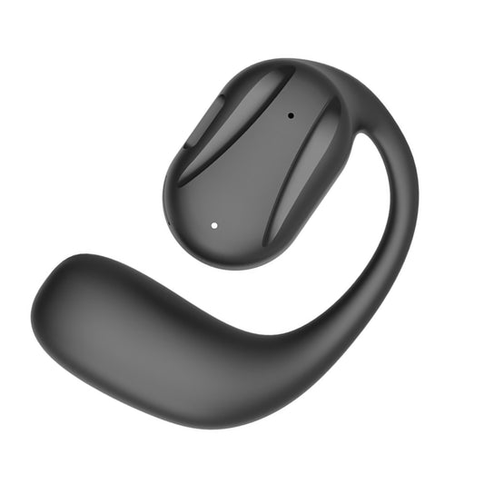 Black Driving Trucker Bluetooth 5.2 Wireless Headset Noise Cancelling Earbud B
