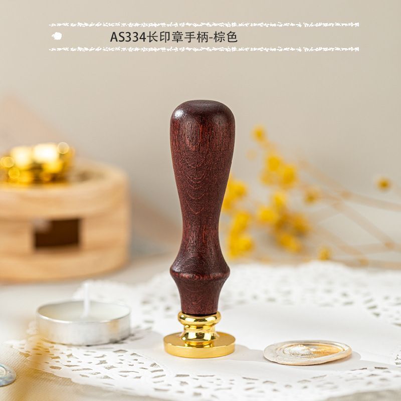 Wax Sealing Stamps Metal Retro Magic College Roman Column Handle DIY Card Making